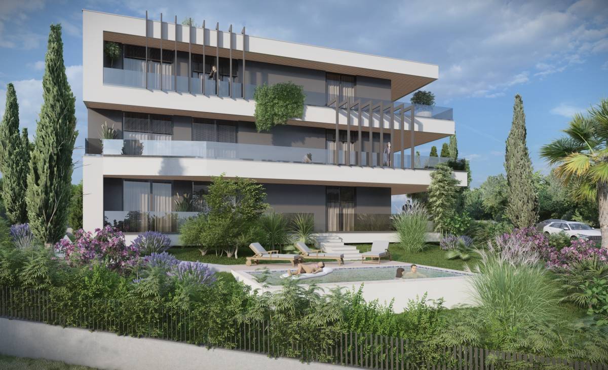 New building with sea view